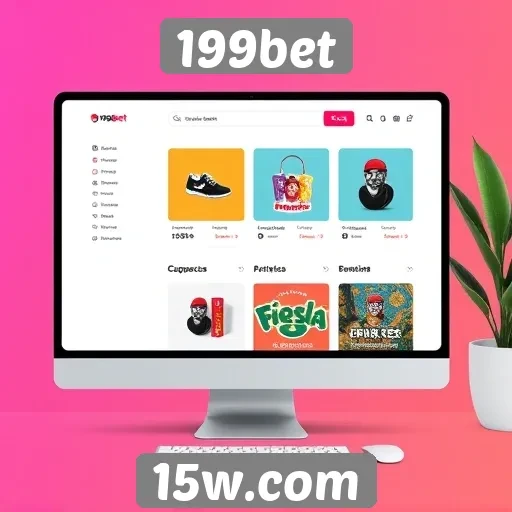 Interface do site 199bet melhora experiência do usuário